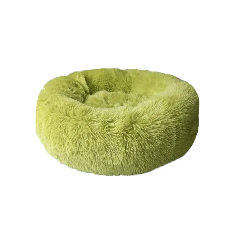 Plush Round Dog Bed