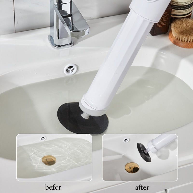 Toilet Plungers High Pressure Pump Cleane powerful air blaster plunge Dredge Air floor Drain Blaster Air Power Drain Blaster gun