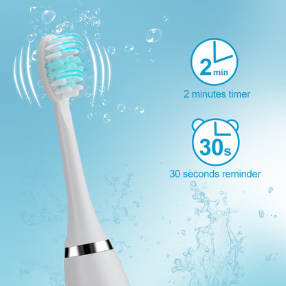 Smart Sonic Electric Toothbrush 5 Modes 4 Gears Tooth Cleaning Home USB Charging Adult Toothbrush Set