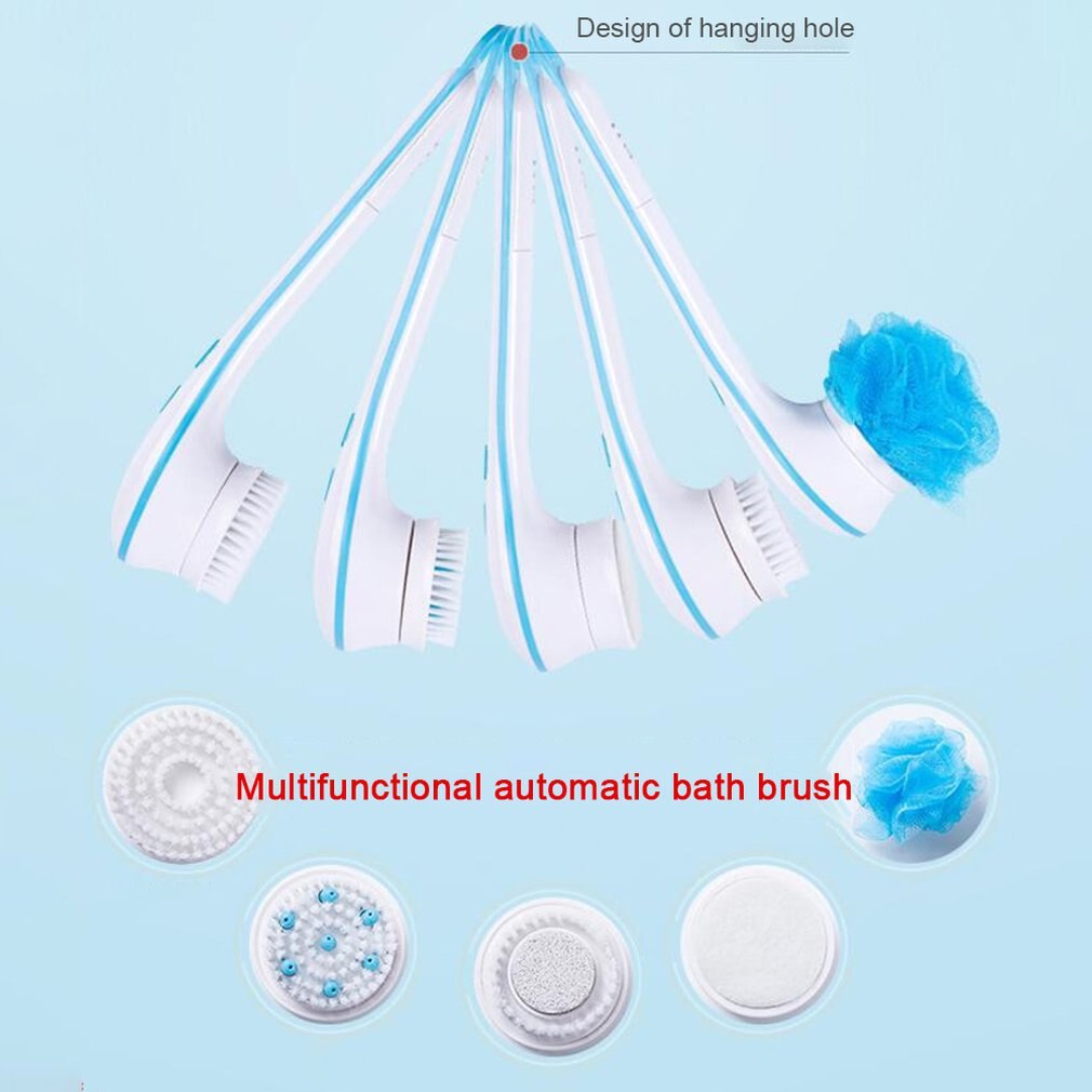 Body Clean Brush Electric Massage Multi-Function Bath Brush Tool