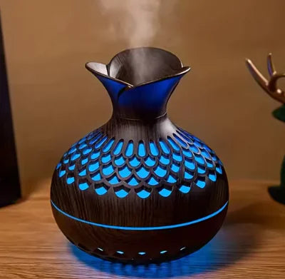 Mini Desktop Creativity Three-leaf Flower Humidifier