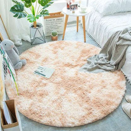 2023 New Warm Thick Round Rug Carpets