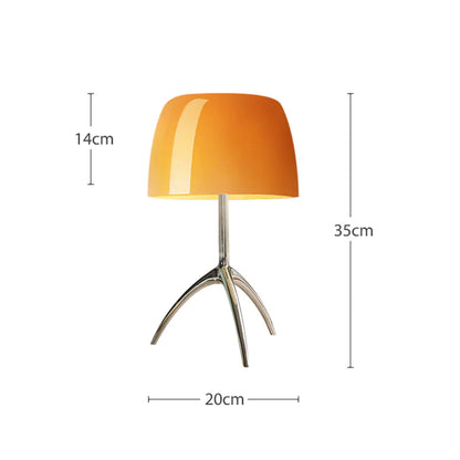 Vintage Copper Table Lamp: Retro-Inspired Designer Accent Lighting