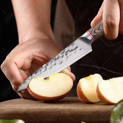 Professional Kitchen Knives Meat Cleaver Butcher Knife Forged Hammer Boning Knife Paring Stainless Steel Slicing Cooking Knives