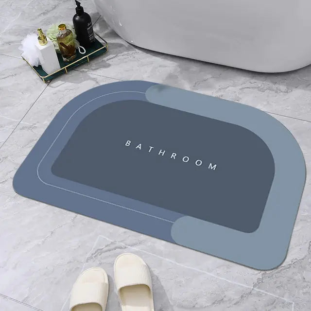 Napa Skin Bathroom Mat Super Absorbent Rug Bath Non Slip